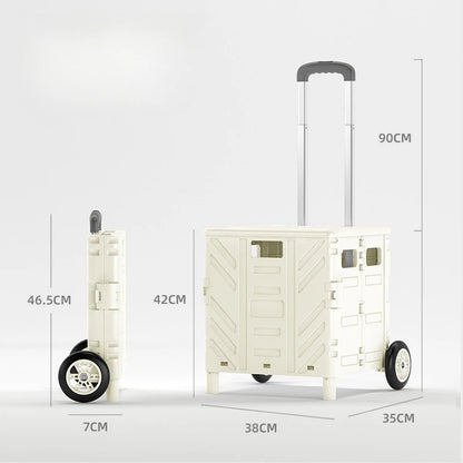 Lightweight Foldable Shopping Cart